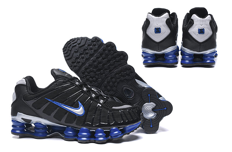 nike shox TL shoes men-black/royal blue